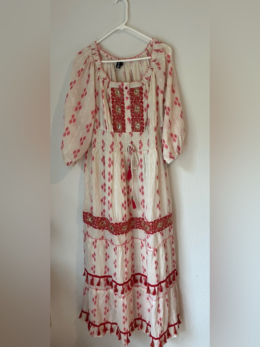 NWT Me To Magic Tiered Tassel Sequin Dress Size 3X